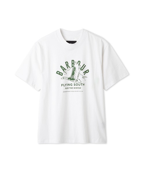 Barbour(バブアー)の「Goose プリントTシャツ Japan Exclusive(Tシャツ/カットソー・メンズ・ホワイト/ブラック・34/36/38/40/42)」の16枚目の写真