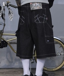 tunee（チュニー）の「デニムハーフパンツ/90sスタイル/Y2K(NEZ)（デニムパンツ）」