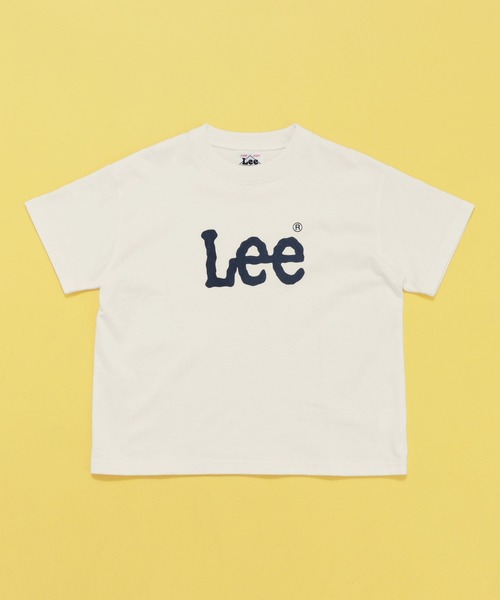 Lee（リー）の「Lee/リー【110-150cm】キッズ LeeロゴTシャツ（Tシャツ/カットソー・キッズ・ホワイト/ネイビー/オレンジ・110/130/140/150/120）」の2枚目の写真