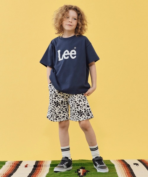 Lee（リー）の「Lee/リー【110-150cm】キッズ LeeロゴTシャツ（Tシャツ/カットソー・キッズ・ホワイト/ネイビー/オレンジ・110/130/140/150/120）」の5枚目の写真