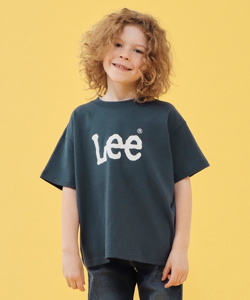 Lee（リー）の「Lee/リー【110-150cm】キッズ LeeロゴTシャツ（Tシャツ/カットソー・キッズ・ホワイト/ネイビー/オレンジ・110/130/140/150/120）」の6枚目の写真