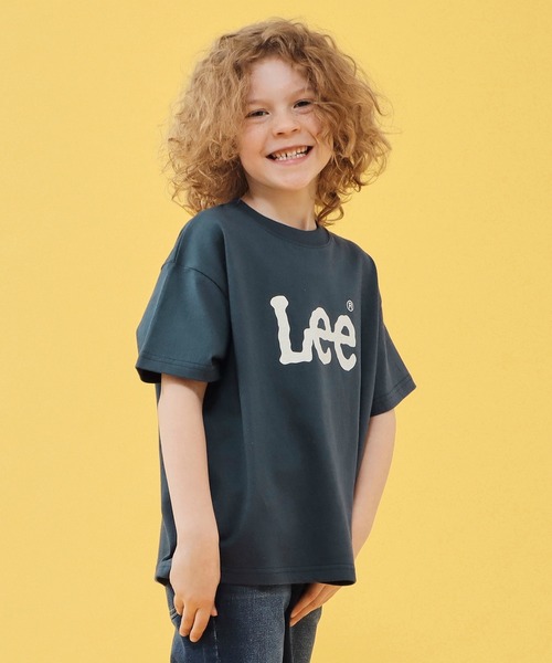Lee（リー）の「Lee/リー【110-150cm】キッズ LeeロゴTシャツ（Tシャツ/カットソー・キッズ・ホワイト/ネイビー/オレンジ・110/130/140/150/120）」の8枚目の写真