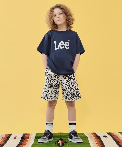 Lee（リー）の「Lee/リー【110-150cm】キッズ LeeロゴTシャツ（Tシャツ/カットソー・キッズ・ホワイト/ネイビー/オレンジ・110/130/140/150/120）」の13枚目の写真