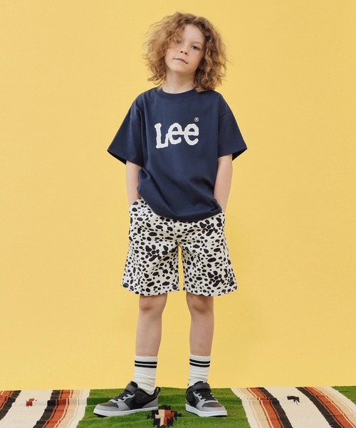 Lee（リー）の「Lee/リー【110-150cm】キッズ LeeロゴTシャツ（Tシャツ/カットソー・キッズ・ホワイト/ネイビー/オレンジ・110/130/140/150/120）」の14枚目の写真