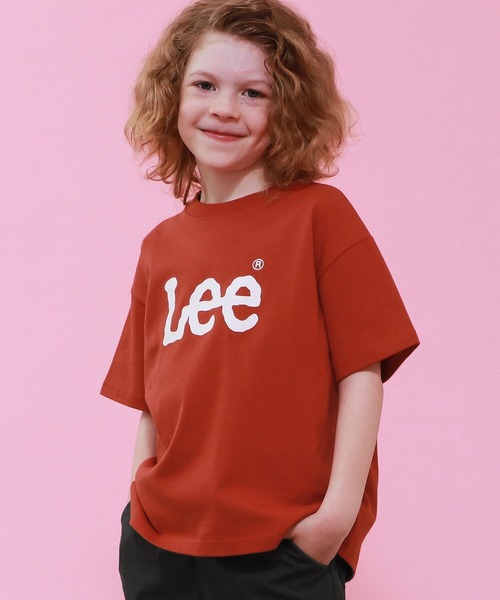 Lee（リー）の「Lee/リー【110-150cm】キッズ LeeロゴTシャツ（Tシャツ/カットソー・キッズ・ホワイト/ネイビー/オレンジ・110/130/140/150/120）」の17枚目の写真
