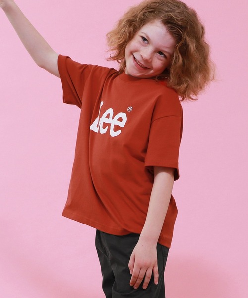 Lee（リー）の「Lee/リー【110-150cm】キッズ LeeロゴTシャツ（Tシャツ/カットソー・キッズ・ホワイト/ネイビー/オレンジ・110/130/140/150/120）」の18枚目の写真