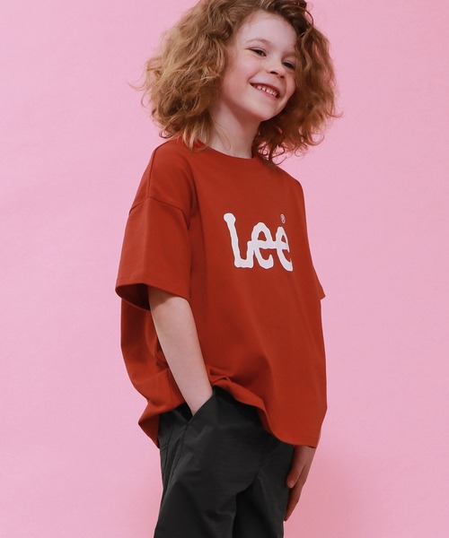 Lee（リー）の「Lee/リー【110-150cm】キッズ LeeロゴTシャツ（Tシャツ/カットソー・キッズ・ホワイト/ネイビー/オレンジ・110/130/140/150/120）」の19枚目の写真