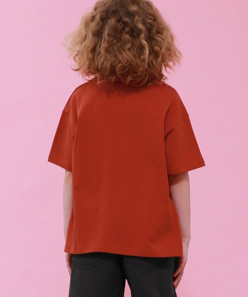Lee（リー）の「Lee/リー【110-150cm】キッズ LeeロゴTシャツ（Tシャツ/カットソー・キッズ・ホワイト/ネイビー/オレンジ・110/130/140/150/120）」の20枚目の写真