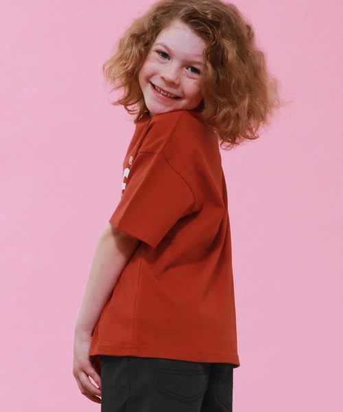 Lee（リー）の「Lee/リー【110-150cm】キッズ LeeロゴTシャツ（Tシャツ/カットソー・キッズ・ホワイト/ネイビー/オレンジ・110/130/140/150/120）」の21枚目の写真
