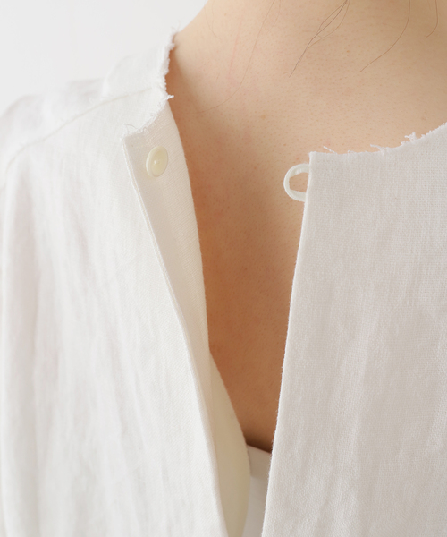 plage(プラージュ)の「Half tunic ブラウス(シャツ/ブラウス・レディース・ホワイト・FREE)」の15枚目の写真