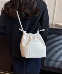 tunee（チュニー）の「【MASHIRO】巾着ミニショルダーバッグ(MA)（ショルダーバッグ）」