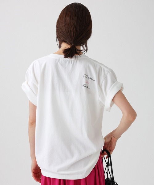 jj mercer（ジェイジェイマーサー）の「【J.J. Mercer×VEIN×BABYLONE】BOOTS PHOTO T（Tシャツ/カットソー・レディース・ホワイト・フリー）」の4枚目の写真