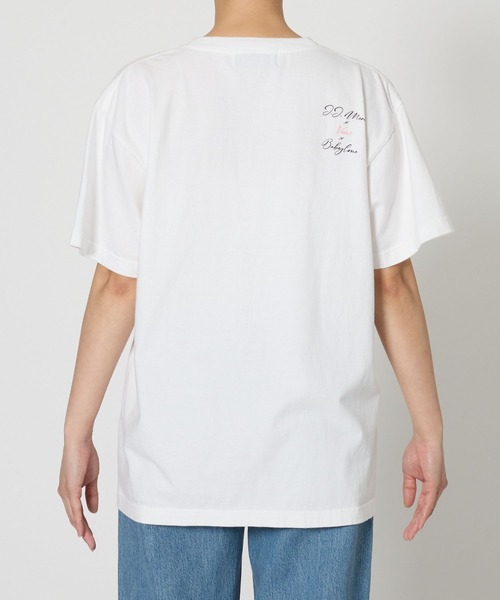 jj mercer（ジェイジェイマーサー）の「【J.J. Mercer×VEIN×BABYLONE】BOOTS PHOTO T（Tシャツ/カットソー・レディース・ホワイト・フリー）」の13枚目の写真