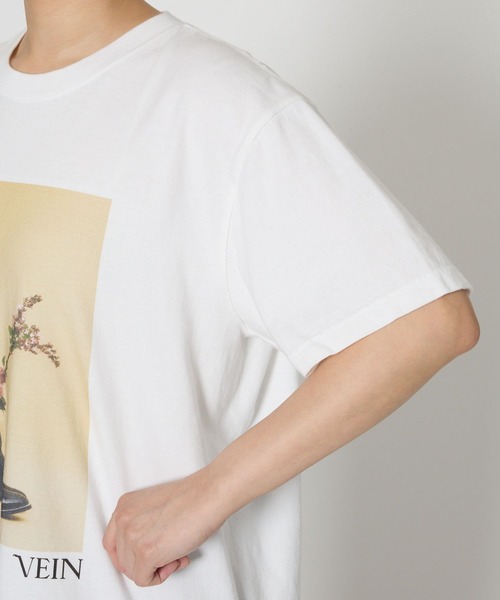 jj mercer（ジェイジェイマーサー）の「【J.J. Mercer×VEIN×BABYLONE】BOOTS PHOTO T（Tシャツ/カットソー・レディース・ホワイト・フリー）」の17枚目の写真