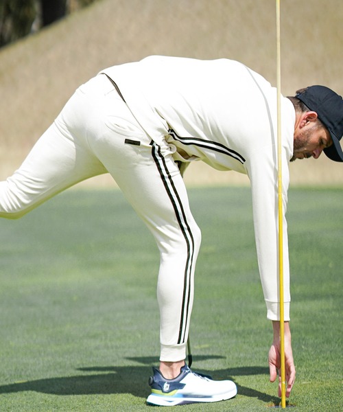DIVINER GOLF(ディバイナー ゴルフ)の「【DIVINER GOLF】フェイクスウェードジャケットセットアップ メンズ スタンドジャケット ジョガーパンツ ロングパンツ 冬服(セットアップ・メンズ・ライトグレー/オフホワイト/チャコールグレー・XXL/XL/L/M)」の11枚目の写真