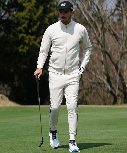 DIVINER GOLF(ディバイナー ゴルフ)の「【DIVINER GOLF】フェイクスウェードジャケットセットアップ メンズ スタンドジャケット ジョガーパンツ ロングパンツ 冬服(セットアップ・メンズ・ライトグレー/オフホワイト/チャコールグレー・XXL/XL/L/M)」の15枚目の写真