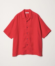 フェード ラミー オープンカラー シャツ