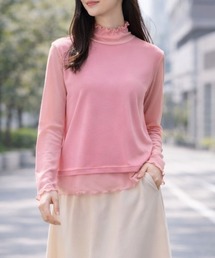 【KILA MODA】メッシュアクセントコンビプルオーバー
