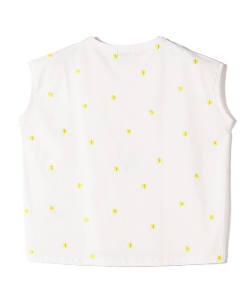 SHIPS Colors（シップス カラーズ）の「SHIPS Colors:〈洗濯機可能〉フラワーエンブロイダリー カットソー2◇（Tシャツ/カットソー・レディース・ブラック/レッド/イエロー・ONE SIZE）」の7枚目の写真