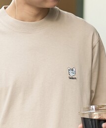 USAコットン ワンポイントアニマルアソート刺繍 半袖Tシャツ