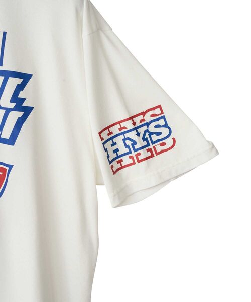 HYSTERIC GLAMOUR（ヒステリックグラマー）の「HG PIT CREW シャツ（ポロシャツ・メンズ・ホワイト/イエロー/ブラック・X-LARGE/LARGE/MEDIUM/SMALL）」の6枚目の写真