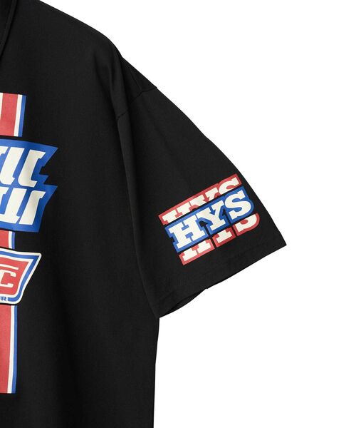 HYSTERIC GLAMOUR（ヒステリックグラマー）の「HG PIT CREW シャツ（ポロシャツ・メンズ・ホワイト/イエロー/ブラック・X-LARGE/LARGE/MEDIUM/SMALL）」の13枚目の写真