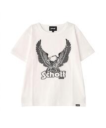 schott（ショット）の「Schott/ショット/KID'S  GLITTER EAGLE  T-SHIRT/キッズ グリッターイーグル Tシャツ（Tシャツ/カットソー）」
