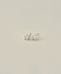 〈VATSURICA〉silver925 / フラワー パール ピアス