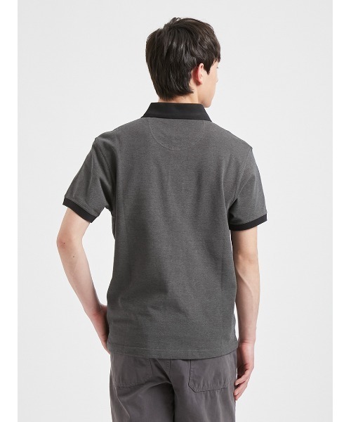 Barbour(バブアー)の「Barbour ロゴ バイカラー スポーツ ポロシャツ(ポロシャツ・メンズ・ネイビー/ブラック・SMALL/MEDIUM/LARGE/X-LARGE)」の14枚目の写真