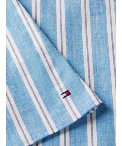 TOMMY HILFIGER(トミーヒルフィガー)の「サマーコットンノースリーブミディワンピース(シャツワンピース・レディース・ネイビー・X-SMALL/SMALL/MEDIUM)」の6枚目の写真