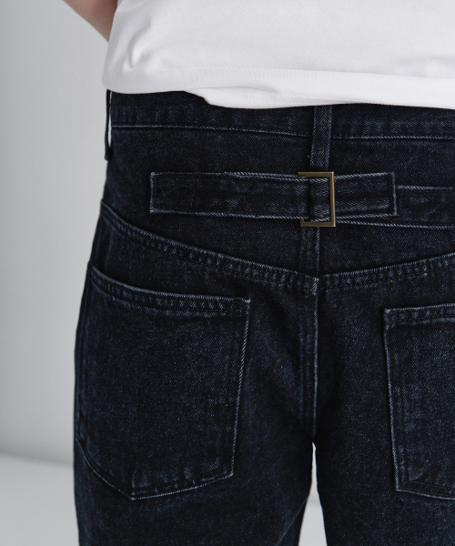 JUAN HOMME(ジュアンオム)の「コアス レギュラーデニムパンツ (ブラック)(デニムパンツ・メンズ・その他・SMALL/MEDIUM/LARGE)」の3枚目の写真