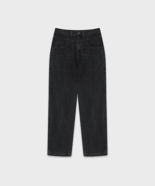 JUAN HOMME(ジュアンオム)の「コアス レギュラーデニムパンツ (ブラック)(デニムパンツ・メンズ・その他・SMALL/MEDIUM/LARGE)」の2枚目の写真