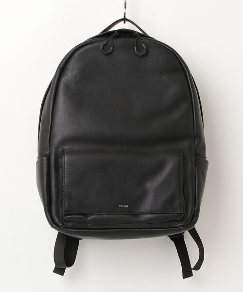 YArKA（ヤーカ）の「【YArKA/ヤーカ】real leather flap pocket round backpack [Alnitak11] / リアルレザー丸型フラップポケットバックパック(リュック)（バックパック/リュック・レディース・ブラック・FREE）」の21枚目の写真