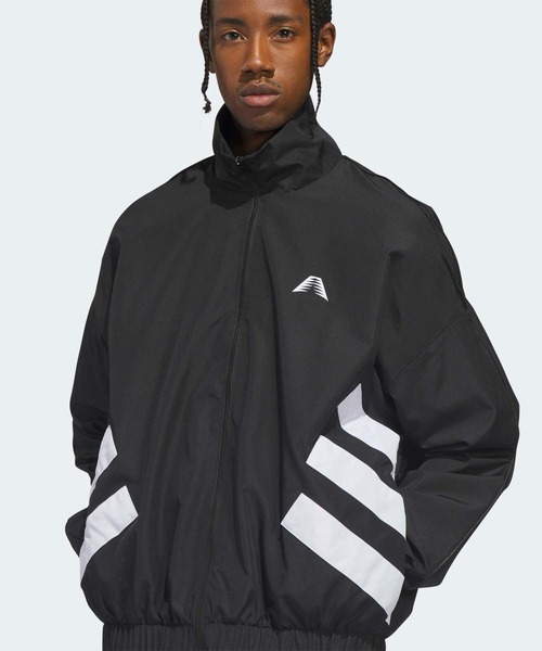 adidas(アディダス)の「アンソニー・エドワーズ ファンデーション トラックジャケット / ジャージ / アディダスオリジナルス adidas Originals(ジャージ・メンズ・ブラック・SMALL/MEDIUM/LARGE/X-LARGE/XX-LARGE/X-SMALL/3XL)」の5枚目の写真