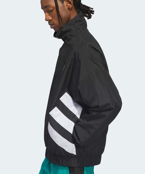 adidas(アディダス)の「アンソニー・エドワーズ ファンデーション トラックジャケット / ジャージ / アディダスオリジナルス adidas Originals(ジャージ・メンズ・ブラック・SMALL/MEDIUM/LARGE/X-LARGE/XX-LARGE/X-SMALL/3XL)」の4枚目の写真