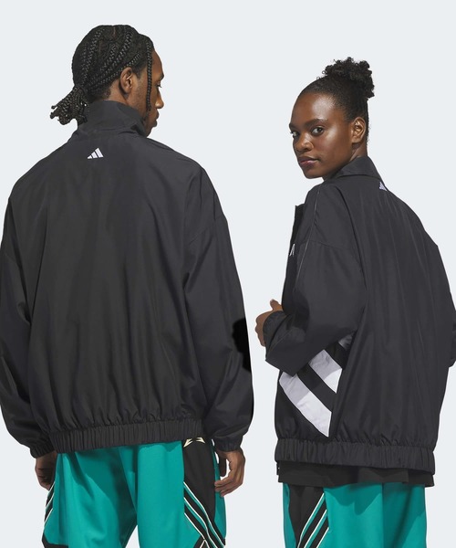 adidas(アディダス)の「アンソニー・エドワーズ ファンデーション トラックジャケット / ジャージ / アディダスオリジナルス adidas Originals(ジャージ・メンズ・ブラック・SMALL/MEDIUM/LARGE/X-LARGE/XX-LARGE/X-SMALL/3XL)」の8枚目の写真