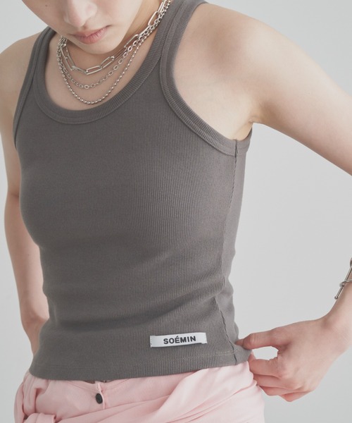Basic rib tanktop／ベーシックリブタンクトップ（タンクトップ