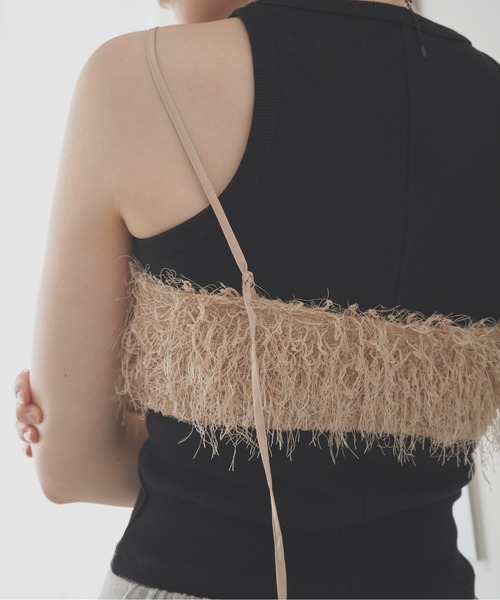 SOEMIN(ソミン)の「Basic rib tanktop/ベーシックリブタンクトップ(タンクトップ・レディース・ホワイト/ピンク/ブラック/グレー・FREE)」の16枚目の写真