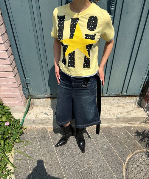 GARMENTS FAB(ガーメンツファブ)の「Hi Stripe Layered Tee (YELLOW)(Tシャツ/カットソー・レディース・その他・MEDIUM/LARGE)」の8枚目の写真