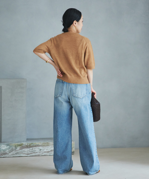 plage（プラージュ）の「Mohair Mix Hansode カーディガン（カーディガン/ボレロ・レディース・ブラック/キャメル・FREE）」の13枚目の写真