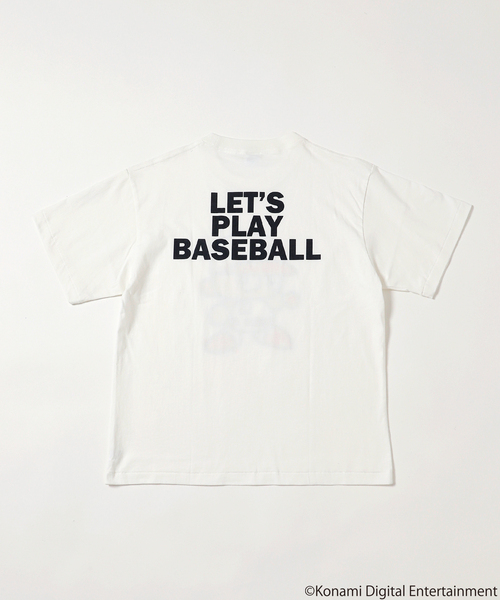 JOURNAL STANDARD relume(ジャーナルスタンダード レリューム)の「パワプロくん 別注 ”PLAY BASEBALL” プリントTシャツ(Tシャツ/カットソー・メンズ・ホワイト・LARGE/MEDIUM)」の8枚目の写真