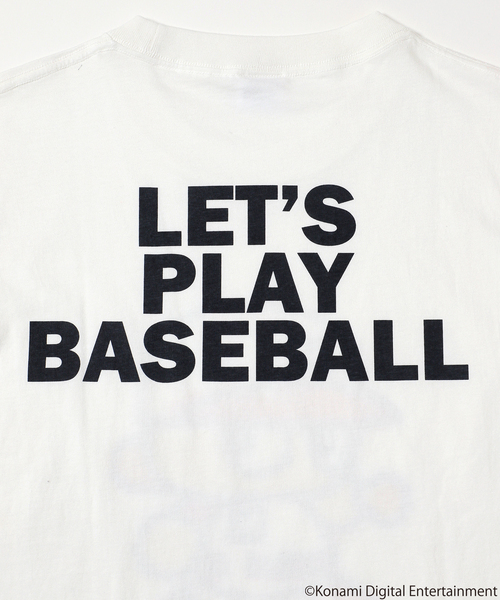 JOURNAL STANDARD relume(ジャーナルスタンダード レリューム)の「パワプロくん 別注 ”PLAY BASEBALL” プリントTシャツ(Tシャツ/カットソー・メンズ・ホワイト・LARGE/MEDIUM)」の9枚目の写真