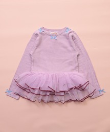 MARKEY'S（マーキーズ）の「チュールフリル長袖トップス（Tシャツ/カットソー）」