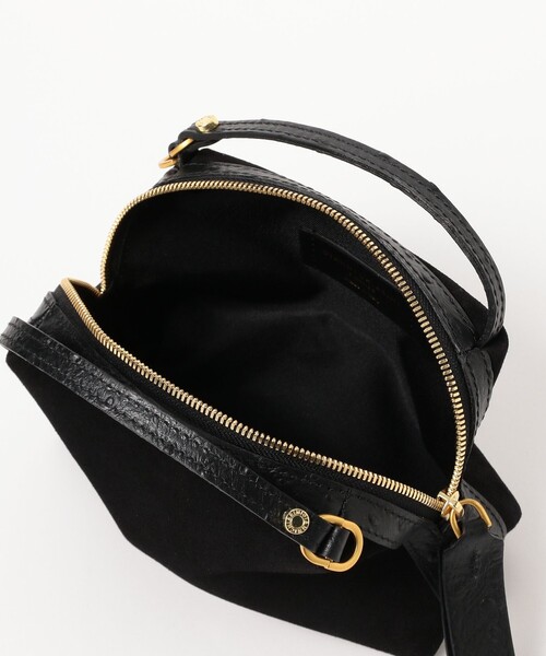 Demi-Luxe BEAMS(デミルクス ビームス)の「GIANNI CHIARINI / スエード ALIFA レザー ショルダーバッグ S(トートバッグ・レディース・ブラック/ライトブラウン・ONE SIZE)」の5枚目の写真
