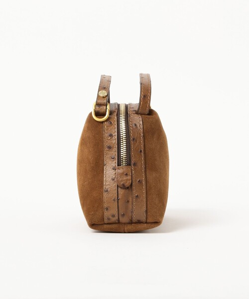 Demi-Luxe BEAMS(デミルクス ビームス)の「GIANNI CHIARINI / スエード ALIFA レザー ショルダーバッグ S(トートバッグ・レディース・ブラック/ライトブラウン・ONE SIZE)」の3枚目の写真
