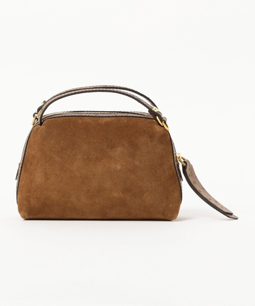 Demi-Luxe BEAMS(デミルクス ビームス)の「GIANNI CHIARINI / スエード ALIFA レザー ショルダーバッグ S(トートバッグ・レディース・ブラック/ライトブラウン・ONE SIZE)」の14枚目の写真
