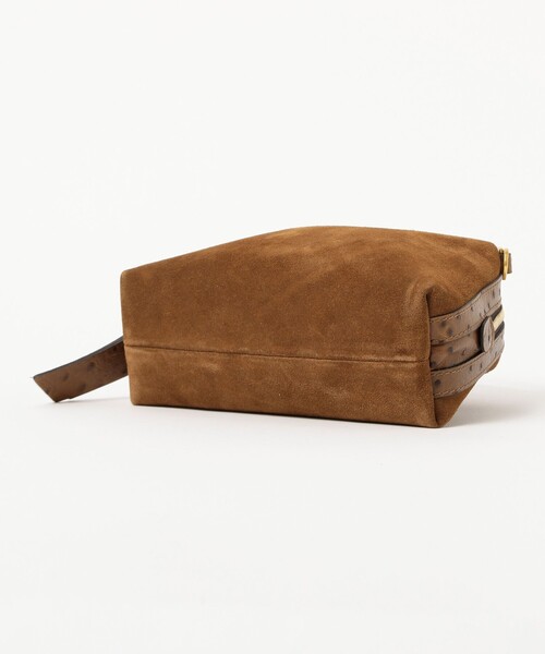 Demi-Luxe BEAMS(デミルクス ビームス)の「GIANNI CHIARINI / スエード ALIFA レザー ショルダーバッグ S(トートバッグ・レディース・ブラック/ライトブラウン・ONE SIZE)」の13枚目の写真