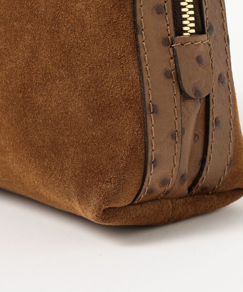 Demi-Luxe BEAMS(デミルクス ビームス)の「GIANNI CHIARINI / スエード ALIFA レザー ショルダーバッグ S(トートバッグ・レディース・ブラック/ライトブラウン・ONE SIZE)」の11枚目の写真