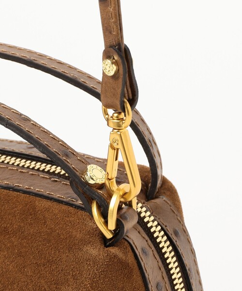 Demi-Luxe BEAMS(デミルクス ビームス)の「GIANNI CHIARINI / スエード ALIFA レザー ショルダーバッグ S(トートバッグ・レディース・ブラック/ライトブラウン・ONE SIZE)」の9枚目の写真