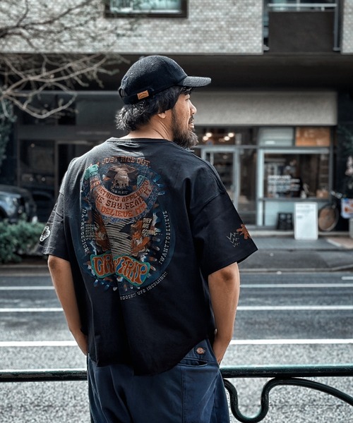 NATAL DESIGN(ネイタルデザイン)の「GRAVITY TRIP TEE(Tシャツ/カットソー・メンズ・ホワイト/ブラック・SMALL/MEDIUM/LARGE)」の1枚目の写真